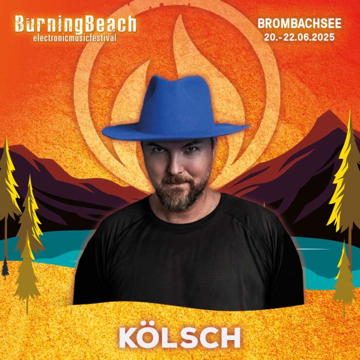 Kölsch auf dem Burning Beach 2025